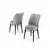 HANAH HOME Set stolica (6 delova) Nuna Grey Black