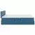 Krevet s od storage s madracem Tamno plava 90 x 200 cm