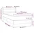 Vidaxl Box spring postelja z vzmetnico temno siva 80x200 cm žamet