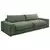 Livetastic 3-SED, zelena tekstil
