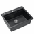 granitni umivalnik KURT 110 WORKSTATION Black Dotted