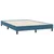 Vidaxl Box Spring postelja brez vzmetnico Temno modra 140x220 cm