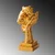 Atelier Del Sofa Dekorativna figura Yak-030-C, 16x33x14 cm