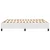 vidaXL Box spring posteljni okvir bel 160x200 cm umetno usnje
