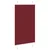 Plisirana roleta Bordeaux crvena 70x150 cm Širina tkanine