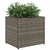 Vrtne sadilice 2 kom siva 36 x 30 x 32 cm od poliratana