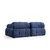 ATELIER DEL SOFA Sofa dvosed Petite 2 Night Blue