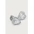 GUESS Uhani CRYSTAL LOVE srebrna / transparentna
