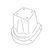 Armrest Chevrolet Aveo 2006-2011 (adapter only)