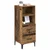 Kreveta Staro drvo 34 x 34.5 x 90 cm Konstruirano drvo