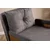 Atelier del Sofa Fotelja na razvlačenje Cosmo, 190x70x82cm, Tamnosiva