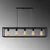 Opviq Luster Kafes13748, Crni