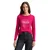 TOM TAILOR Majica roza/magenta/malina/bela