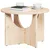 Kava Stol Prirodna 50 x 50 x 35 cm Masivna borovina
