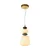 ITALUX PND-94981V-3C-GD - LED luster na sajli EVANS LED/12W/230V 3000K zlatni