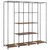 Vidaxl Garderobna omara s 4 predelki rjava 175x45x170 cm