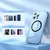 JoyRoom - (2 kom) Adapter (JR-Mag-M3) - MagSafe kompatibilan Magnetic Grip Metal - Pink