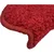 Prostirke za stepenice 15 kom 56x17x3 cm crvene poluokrugle