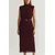Trendyol Milla Ženska haljina Twoss25El00118, Bordo
