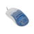 WHITE SHARK WS GMP 2201 MEGALODON Gaming miš + Podloga, Plavo-Beli