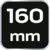 Podolgovate upognjene klešče 160 mm 01-254