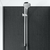 Hansgrohe, CROMA SELECT E VARIO tuš set s konzolo, 0,65 m