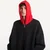 Mikina Jordan Flight Mens Pullover Hoodie Black/ University Red L