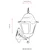 Lessentiel Maison Spoljna zidna lampa BAP-68179-BSY-M1, 36 cm, ABS Body, IP65, Crna