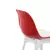 Hanah Home Set trpezarijskih stolica Eos P Red, 2 komada, Beli