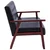 2-dijelni set sofa od umjetne kože crni