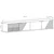 Hanah Home TV Komoda Parla, 180x30x30 cm, Bela