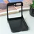 Maska na preklop Hanman Mill za Samsung Galaxy Z Flip 5, Crna