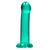 RealRock Smooth Spot Dildo with Suction Cup 17cm Turquoise