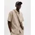 Jack & Jones Srajca Global 12295551 Bež Relaxed Fit