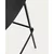 Črn barski stol (višina sedeža 74 cm) Altea – Kave Home
