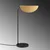Opviq Stona lampa, Crna