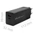 Polnilnik Qoltec 52382 GaN POWER PRO, 1xUSB-C, 1xUSB-A, 100W, črn