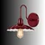Opviq zidna lampa Volan-20018, 1 × E27, bordo