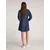Calvin Klein Jeans Dolga srajca temno modra