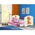 Deciji krevet ACMA II 140x70 F + dusek 6 cm PINK11