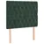 Vidaxl Box spring postelja z vzmetnico temno zelena 100x200 cm žamet