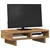 Stalak za monitor boja hrasta 50x27x15 cm konstruirano drvo