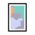 Plakat s paspartujem bližina dveh ljudi - 60x90 black