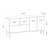 Hanah Home Komoda Tress Dec0025