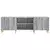 TV ormar Siva sonoma 150 x 31 x 50 cm Konstruirano drvo