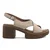 Mona Shoes Ženske sandale, Kožne, Bež