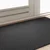 Vidaxl Preproga za tek Temno siva 100 x 150 cm 100% polipropilen