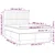 Vidaxl Box spring postelja z vzmetnico LED črna 140x200 cm blago