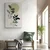 Slika rastline v boho stilu - 80x120