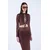 Trend Alacati Stili Ženska bluza Alc-X15127, Braon
